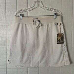 White Converse 100% Cotton Skirt